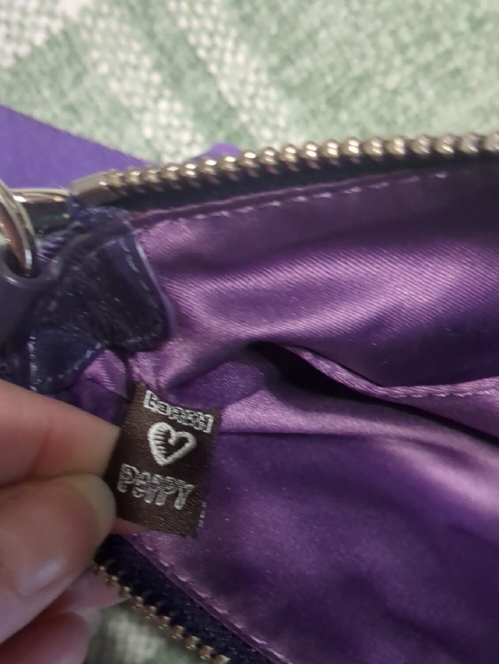 Coach Poppy Tartan Plaid Crossbody Bag Purple Pink Graffiti Archive Y2K๐ - Picture 7 of 9